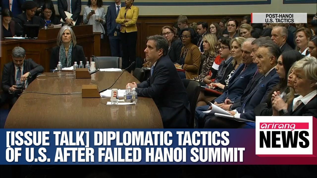 [ISSUE TALK] diplomatic tactics of u.s. after failed hanoi summit