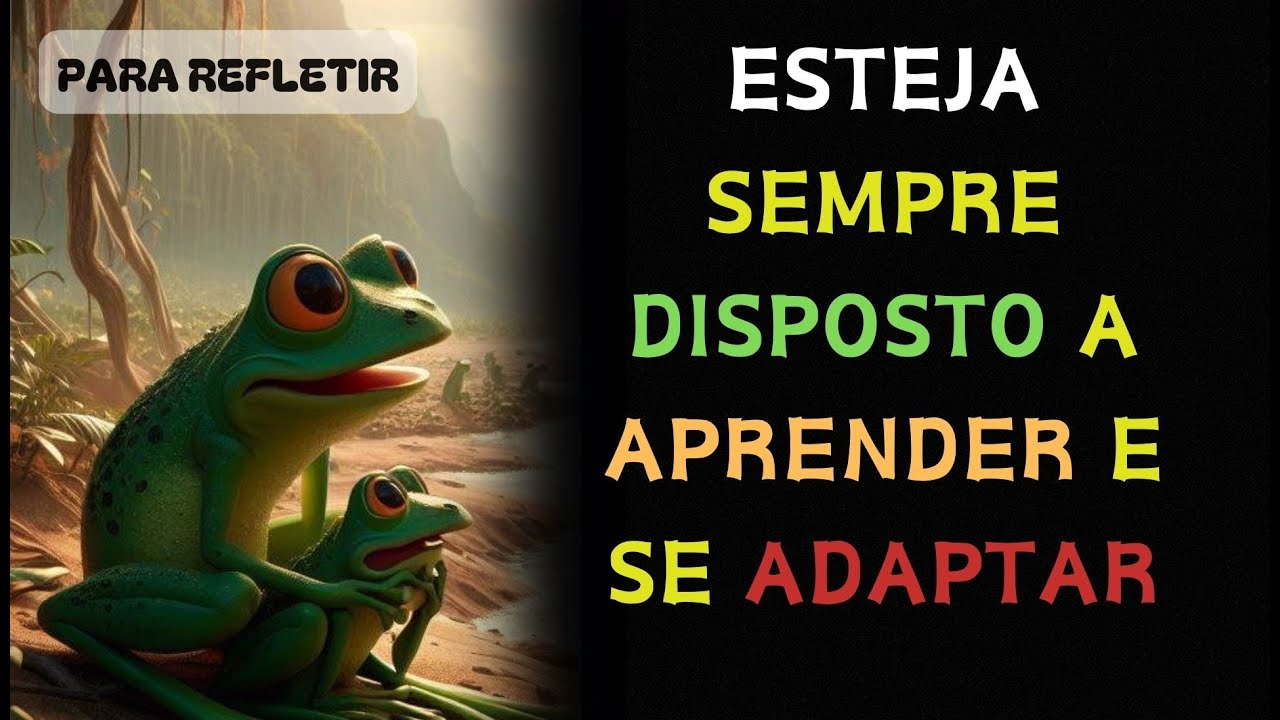 Os Dois Sapos e o Poço - História Motivacional e de Reflexão!