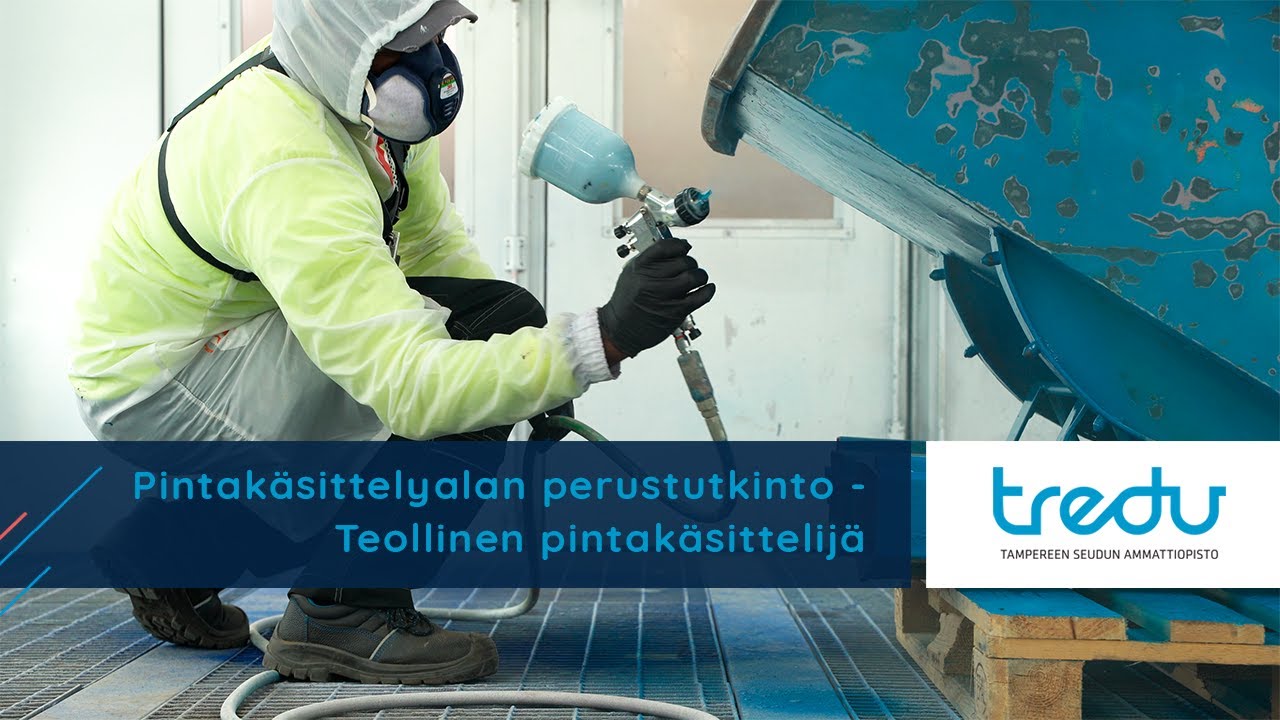 Pintakäsittelyalan perustutkinto: teollinen pintakäsittelijä