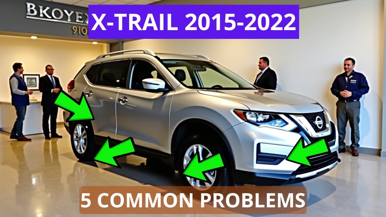 5 Most Common Problems of the Nissan X-Trail 2015 - 2022