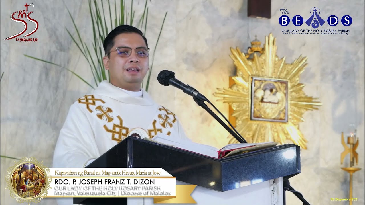 MERON BANG PERPEKTONG PAMILYA? | Homily for Feast of the Holy Family (Year C)