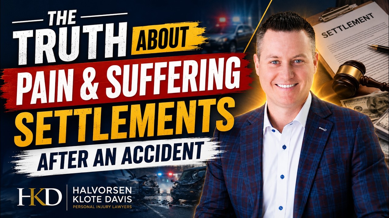 The Truth About Pain and Suffering Settlements After an Accident | Halvorsen Klote Davis