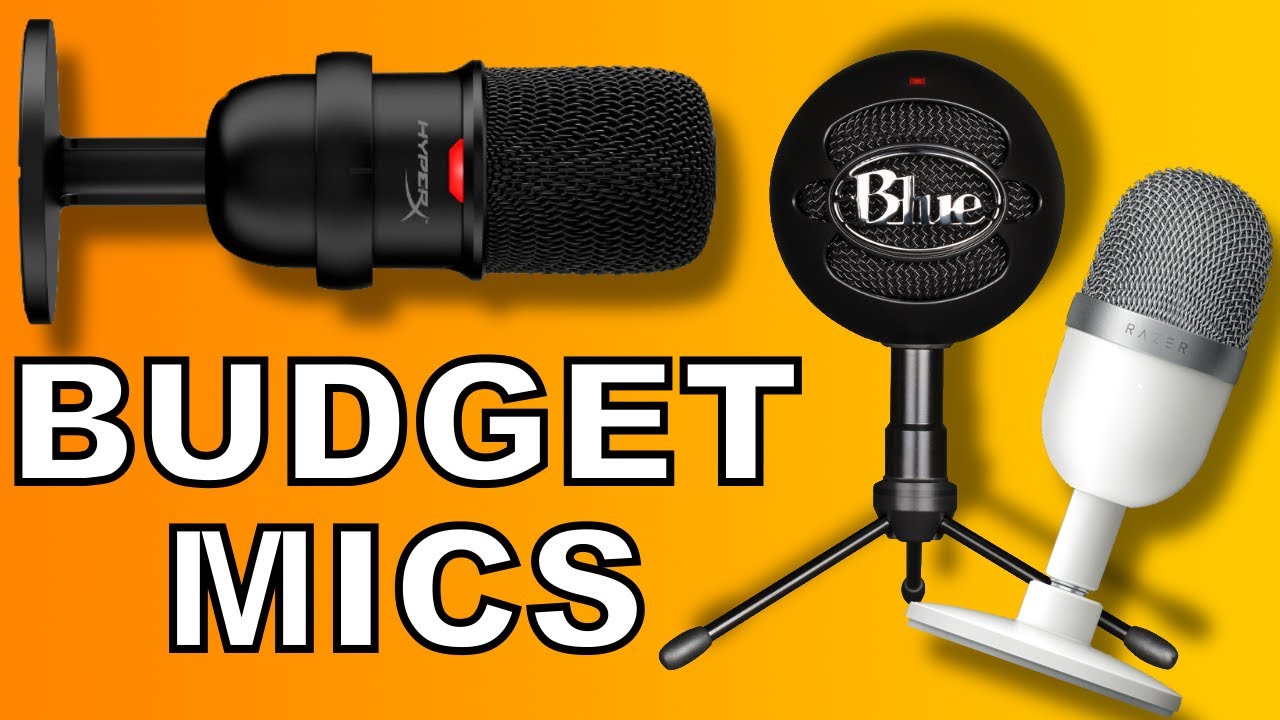 UNDER $50 Microphones for Streaming, Gaming, and More!