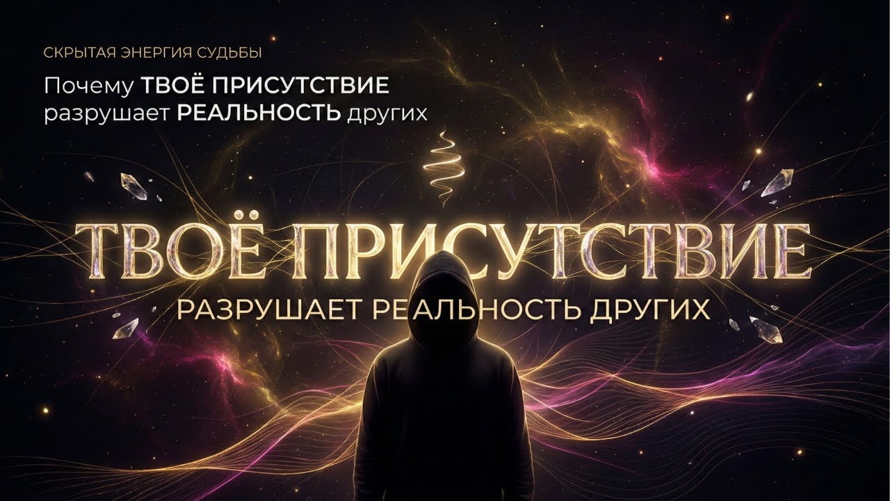 Почему ТВОЁ ПРИСУТСТВИЕ разрушает РЕАЛЬНОСТЬ других — СКРЫТАЯ ЭНЕРГИЯ судьбы