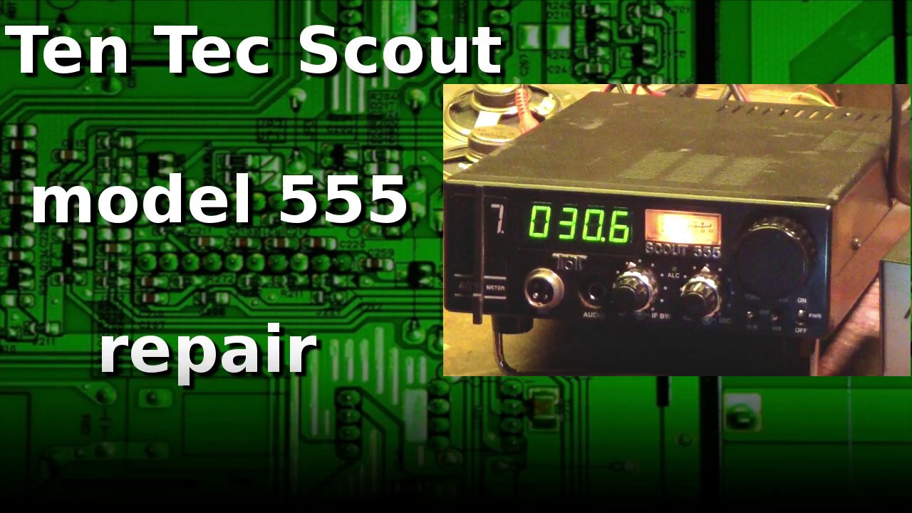 Ремонт любительского радио Ten Tec Scout 555