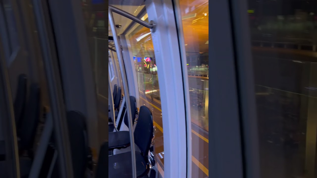 🇶🇦 Experience the Incredible Automatic Train at Doha Airport, Qatar 🚄✨