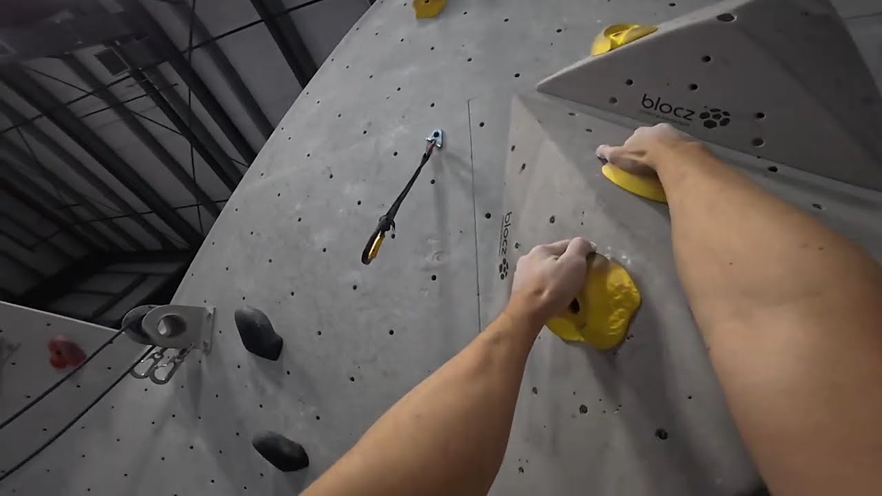 Lead Climbing 5.11c 