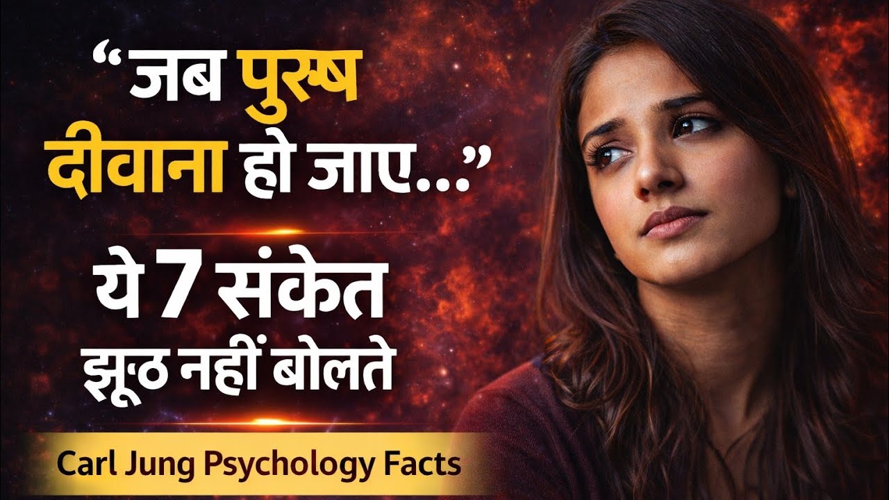 जब कोई पुरुष किसी स्त्री का दीवाना हो जाता है, तो ये 7 चालें चलता है | Carl Jung Psychology Facts