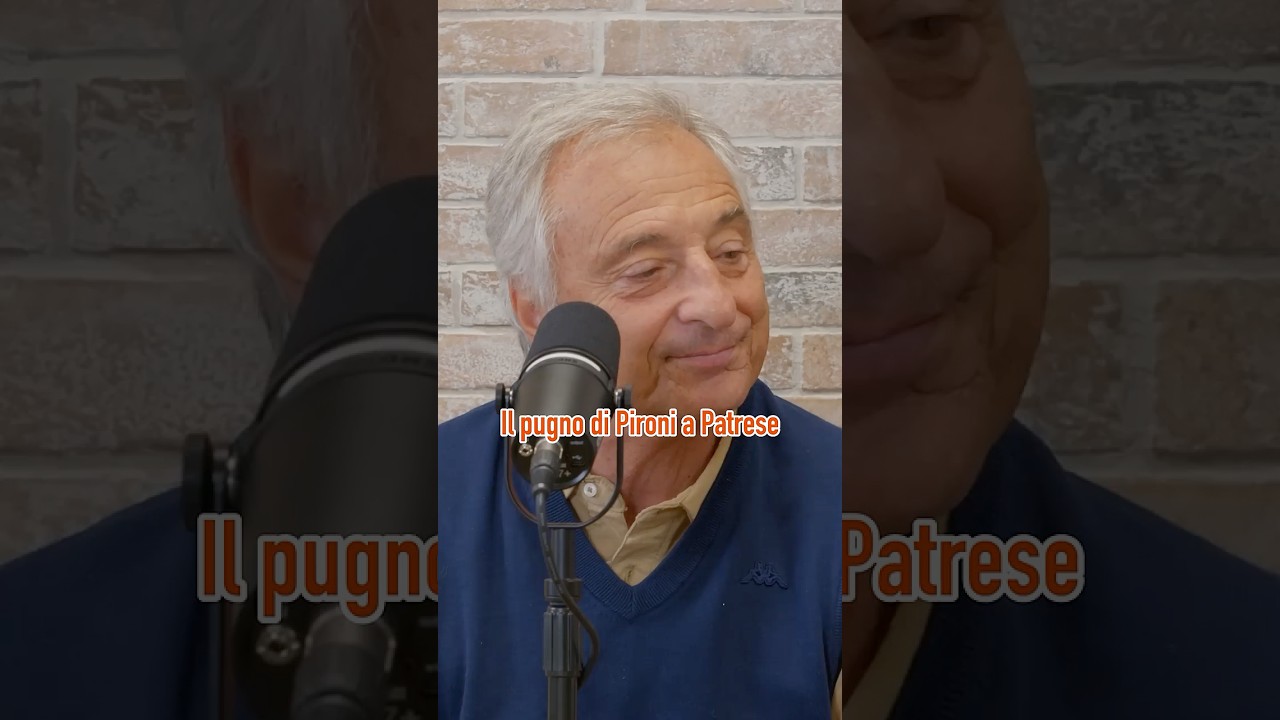 Il pugno di Peroni a Patrese