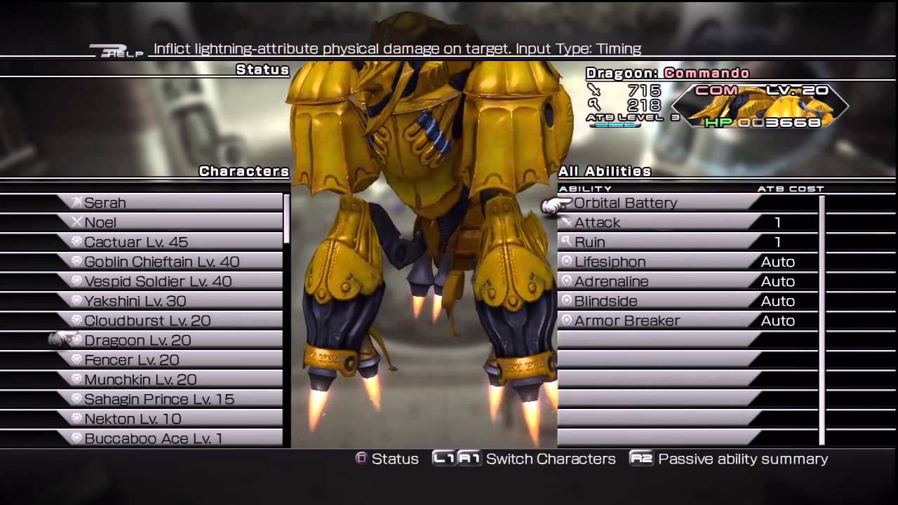 Final Fantasy XIII-2 - PSSR - 160/160 Fragments