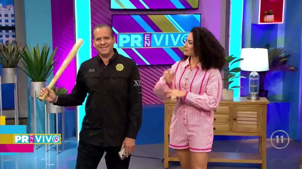PR en Vivo: Empresario boricua se dedica a motivar a otros y pintamos una barriguita en vivo