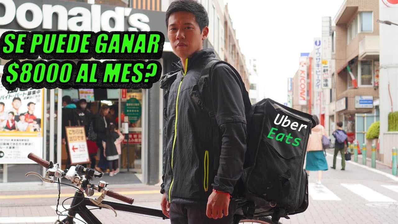 Se puede vivir de UBER EATS en Japón?? Cuánto se gana en un mes?