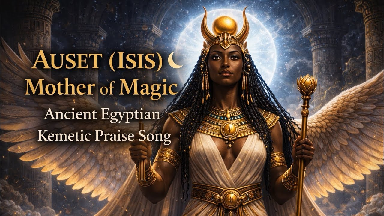 Auset (Isis) 🌙 Mother of Magic | Ancient Egyptian Kemetic Praise Song