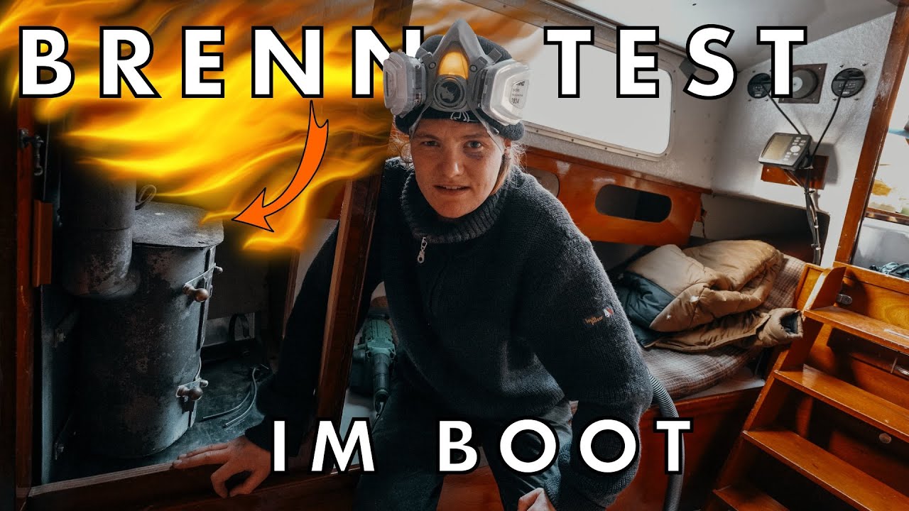 Kamin einbauen & erster Brenntest (es wird gefährlich heiß) 🥵