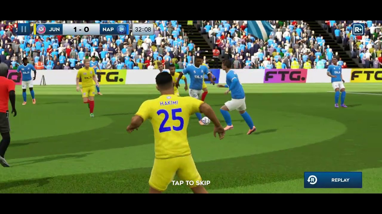 DLS26 JUNIOR FC 1 - 0 NAPOLI [ GLOBAL CHALLENGE CUP FINAL ]