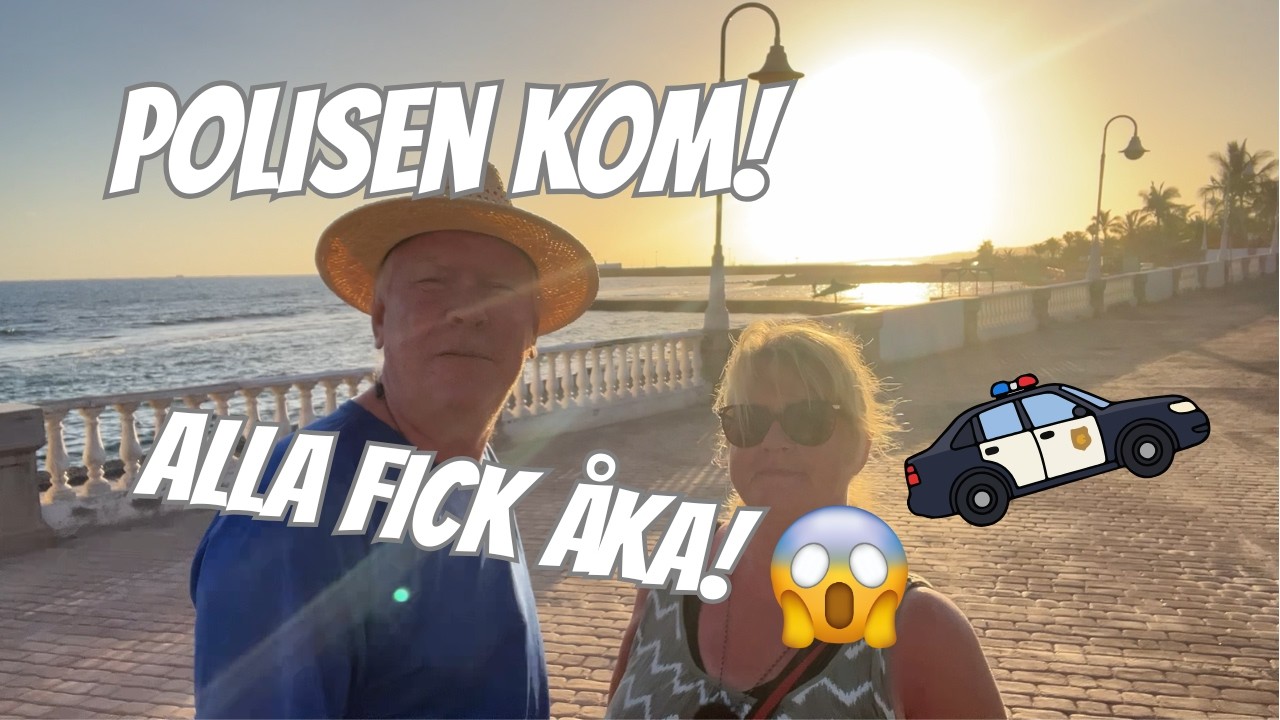 BLEV BORTJAGADE AV POLISEN - TA INTE FRICAMPING FÖR GIVET PÅ GRAN CANARIA!