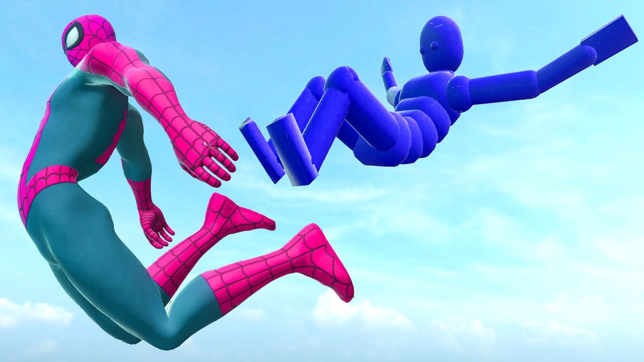 Spiderman Euphoria Ragdoll Physics #210