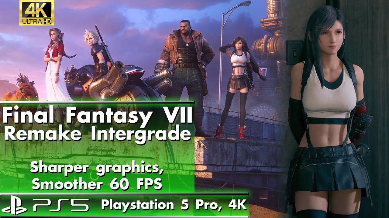 Final Fantasy VII Remake Intergrade [Playstation 5 Pro, 4K, 60 FPS]