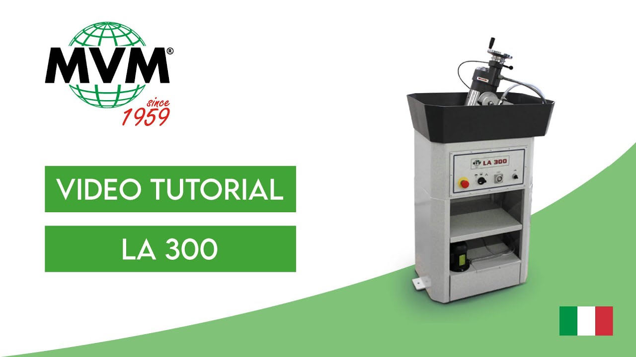 Video Tutorial LA300 - Affilatura di lame circolari