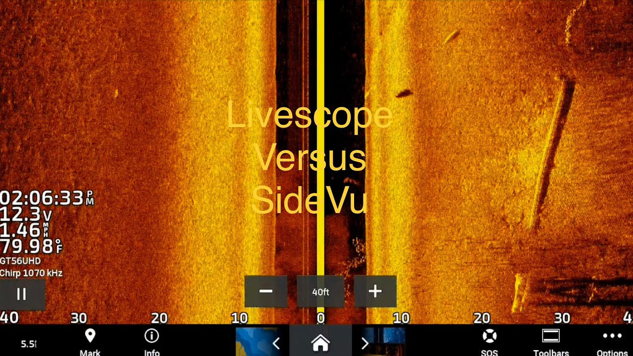 Garmin Livescope Vs Garmin SideVu: Which One Is Better?!?!? Awesome comparison