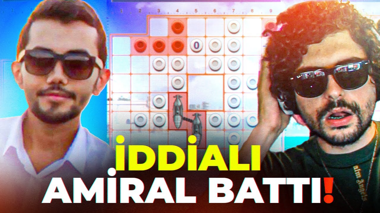 İDDİALI AMİRAL BATTI w/200 Promil Samet | HASBRO'S BATTLESHIP | HYPE
