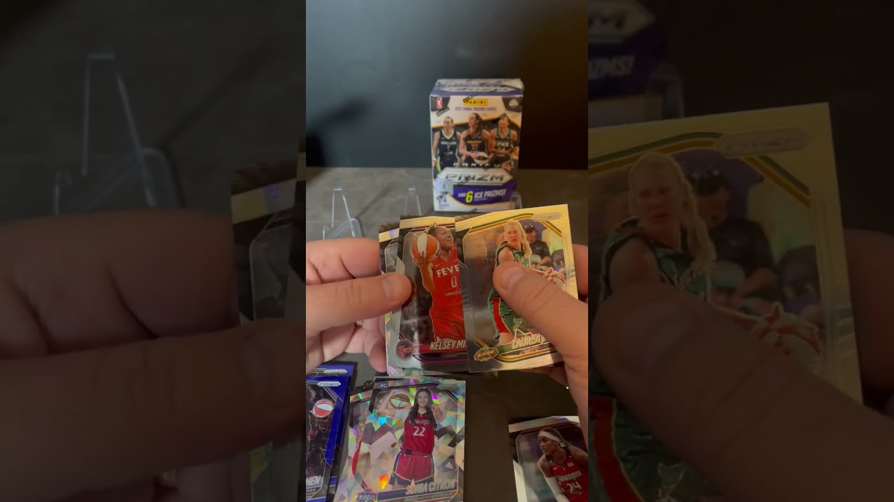 First Look! 2025 WNBA Prizm Blasters! Pulled a Paige Bueckers parallel! 🔥