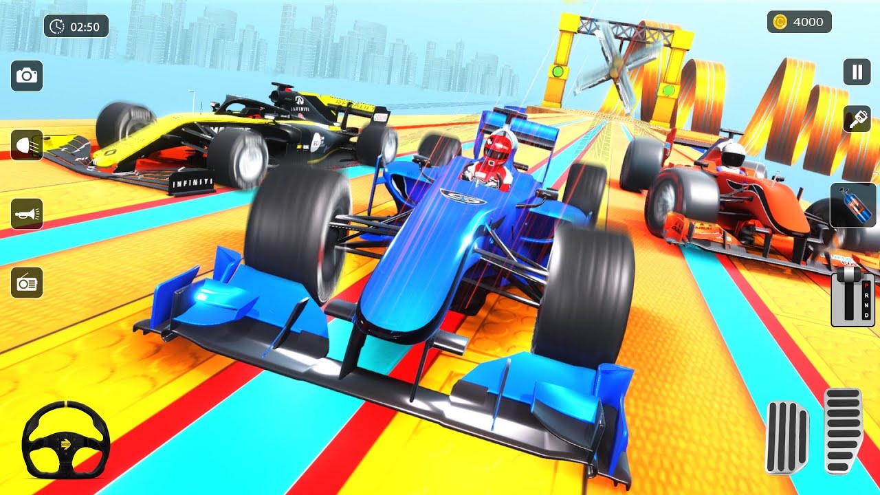 Formula Car Racing Stunts 3D - Impossible Car Mega Ramp Simulator 2024 - Android GamePlay #2
