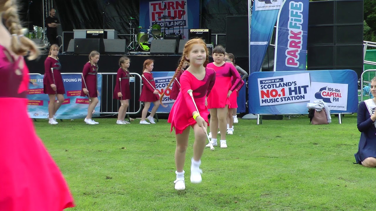 Cowdenbeath Majorettes - Park Fife 2018