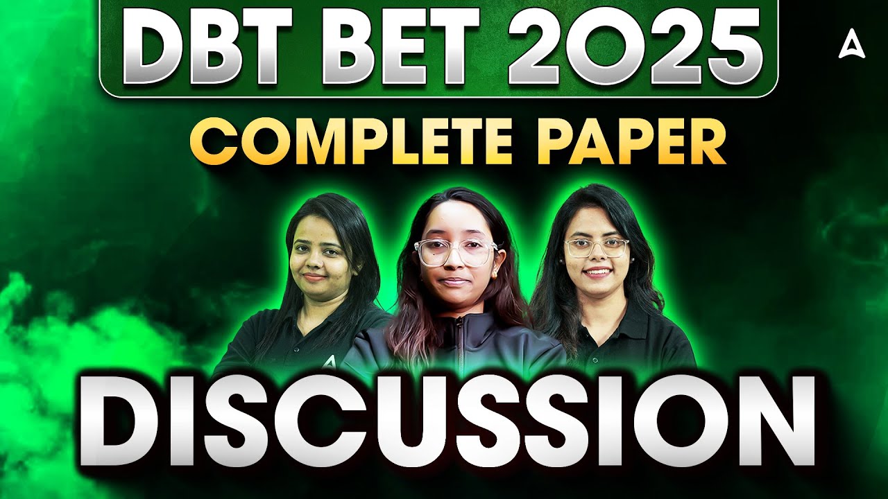 DBT BET 2025 Complete Paper Discussion  BY Meghan Ma'am
