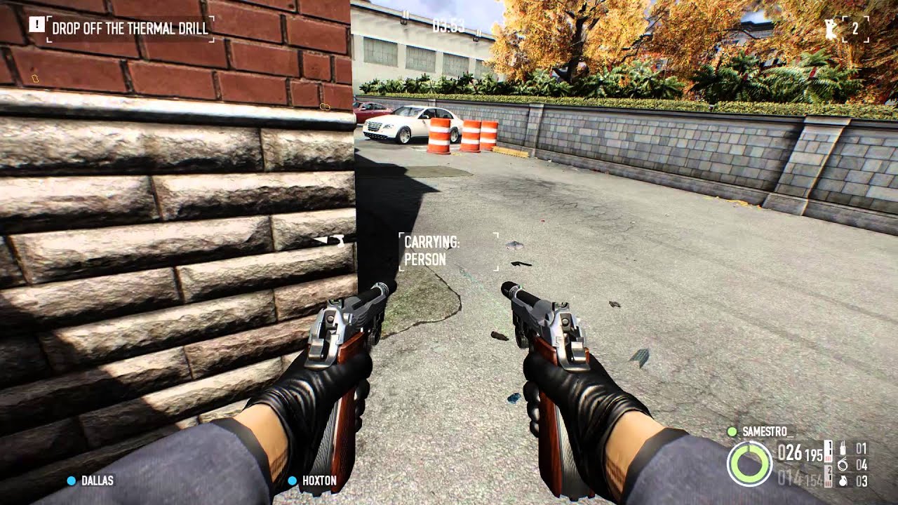 Payday 2 Double wielding, John Wick DW stealth gameplay