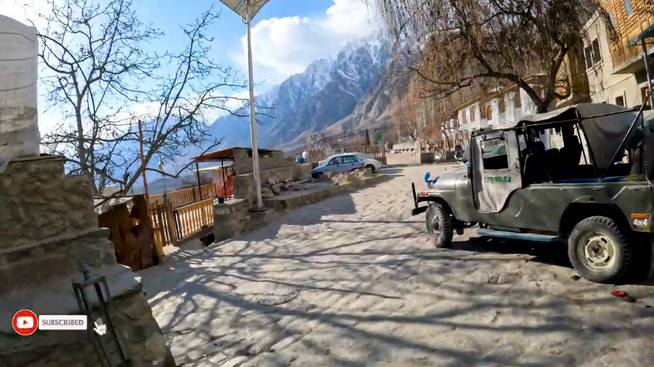 Karimabad Bazar Hunza Valley Gilgit Baltistan Pakistan