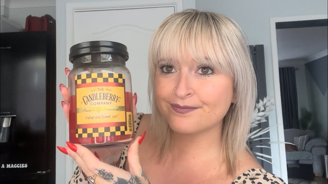 Candleberry Candle Review: Habanero Sweet Jam