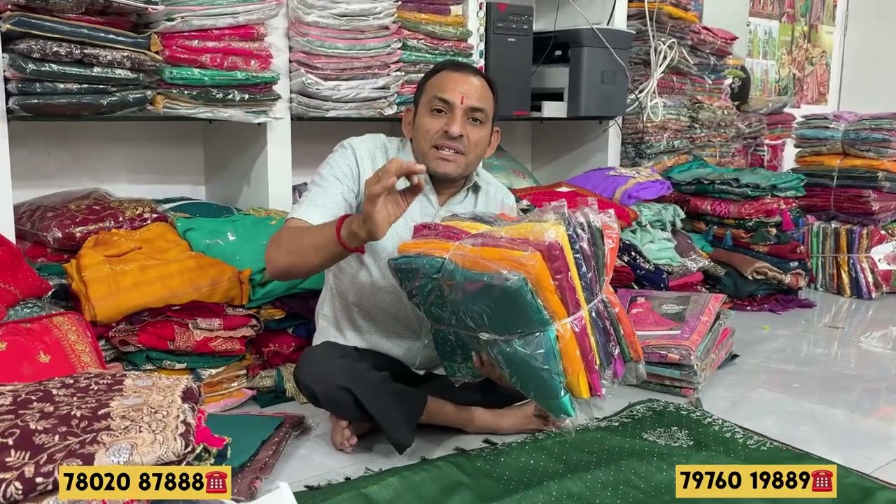 Surat Saree Market Revealed 😳 | ₹500 to ₹50,000 Sarees | India’s Textile Hub