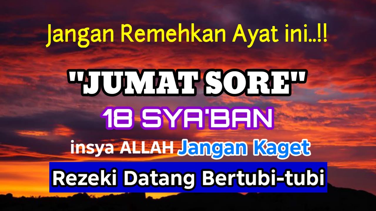 Dzikir Malam Pembuka Rezeki Tak Terduga
