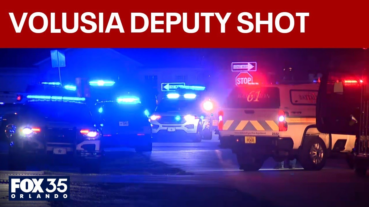 LIVE: Volusia deputy shot twice while investigating call in Deltona