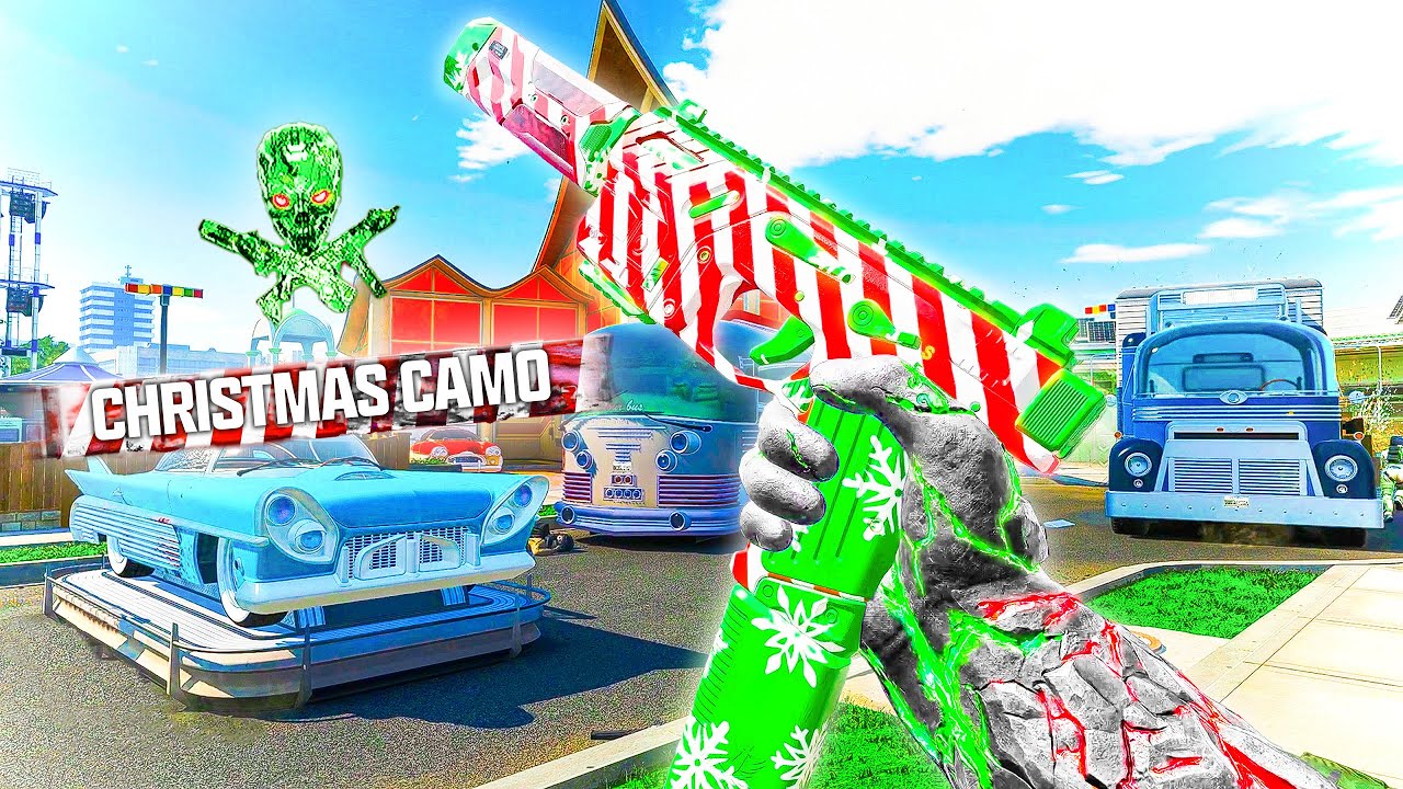 Новый бесплатный рождественский камуфляж в Bo7 &mdash; просто потрясающий!