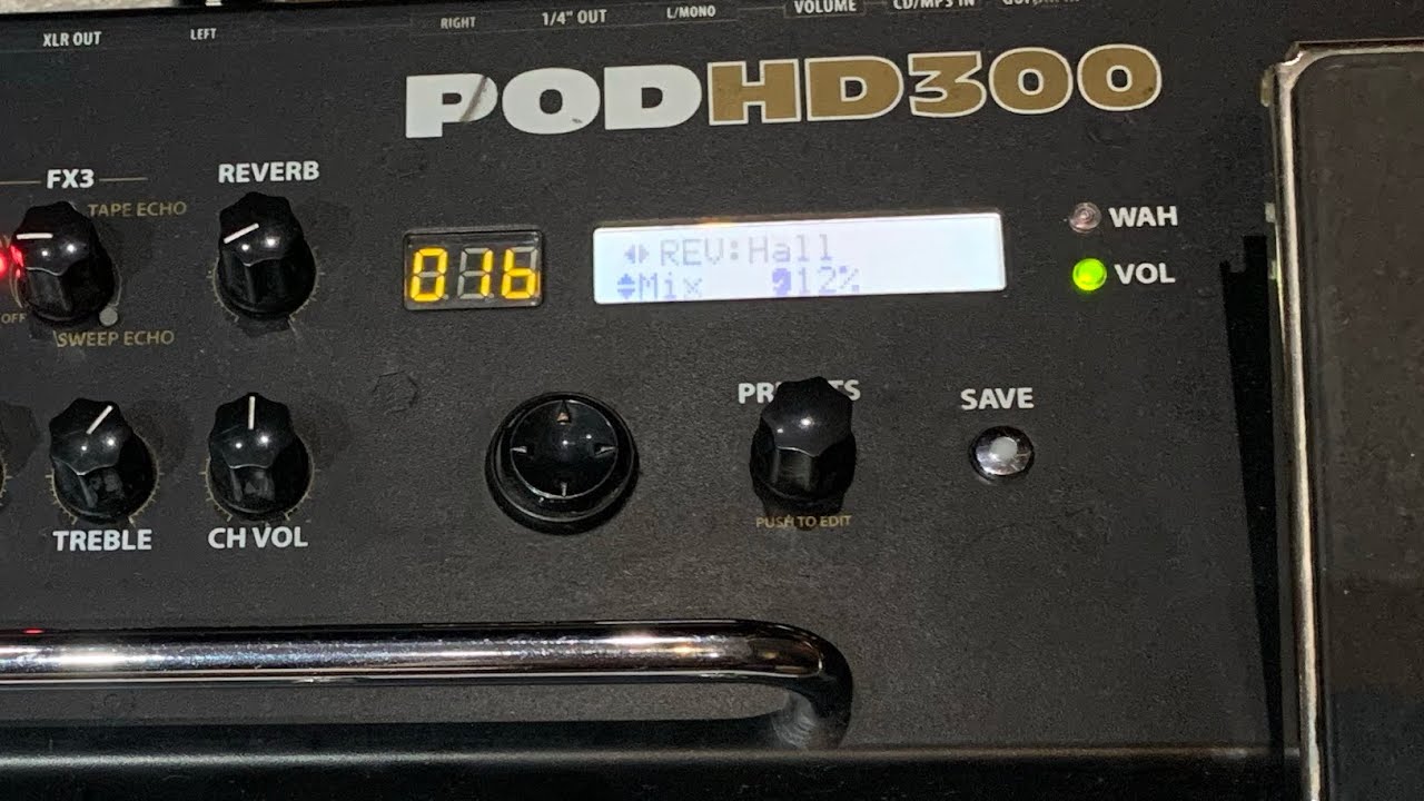 Clean Sujo, POD HD300 - Robert Vieira