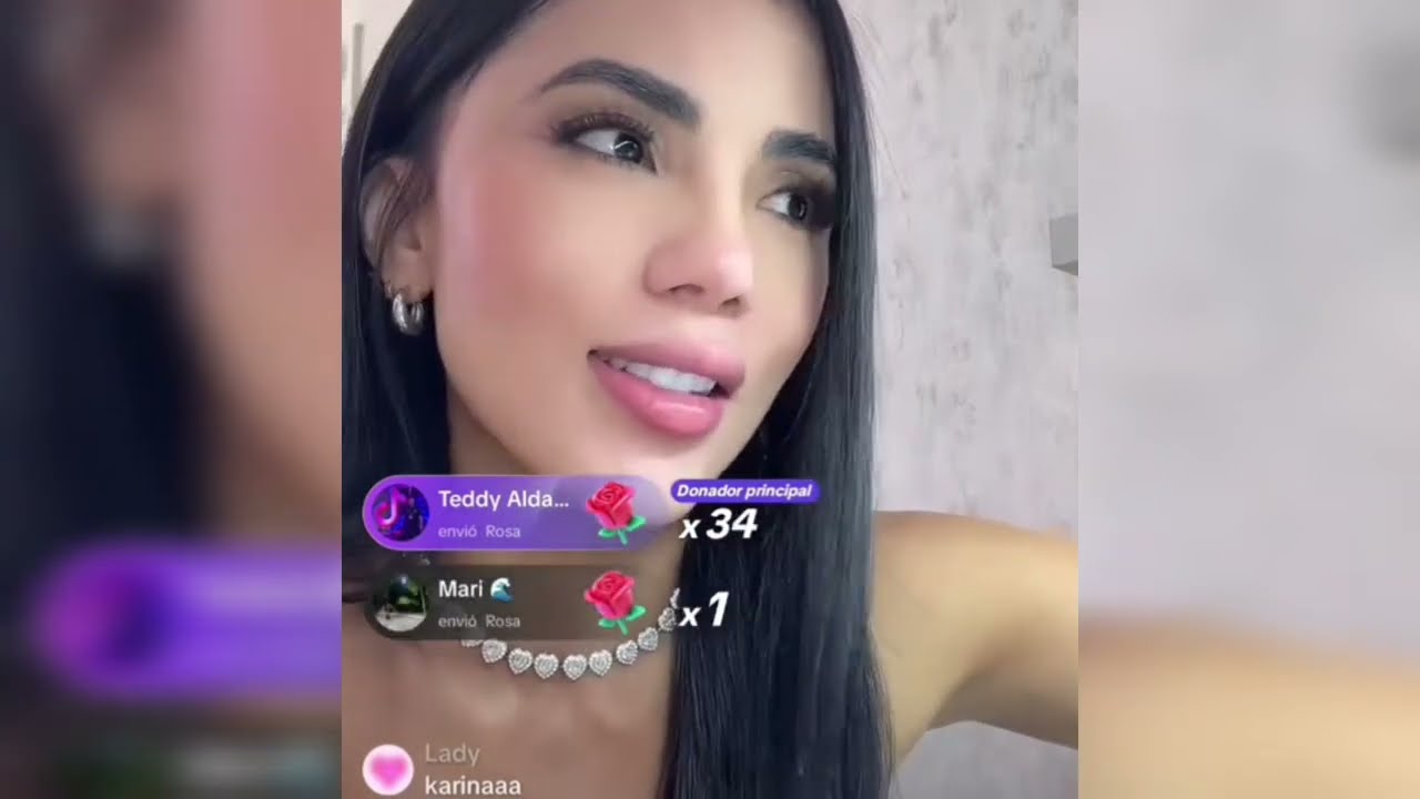 LIVE DE KARINA GARCÍA EN MIAMI ACOMPAÑANDO A KRIS R 😻