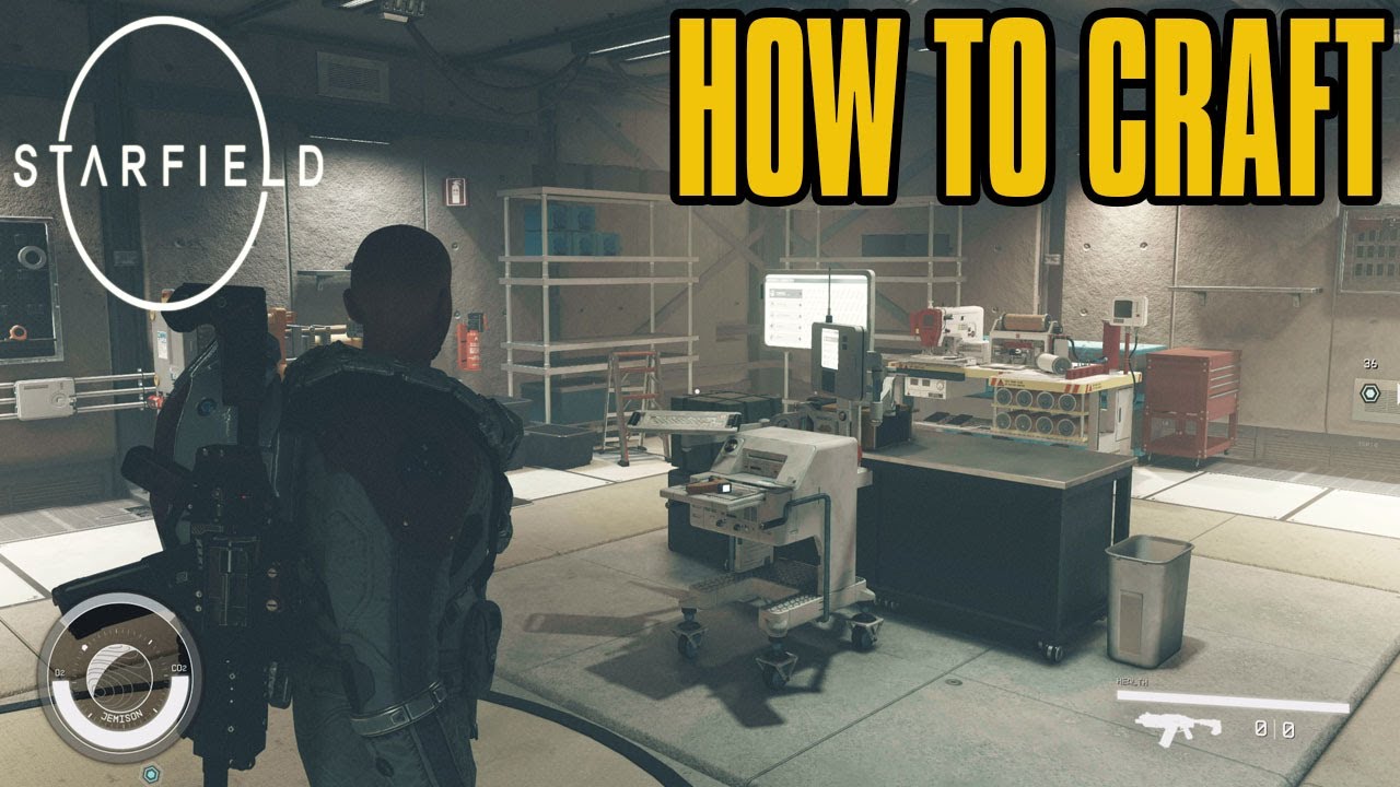 Starfield How To CRAFT And UPGRADE Weapons Gear! Starfield Crafting Ultimate Guide!