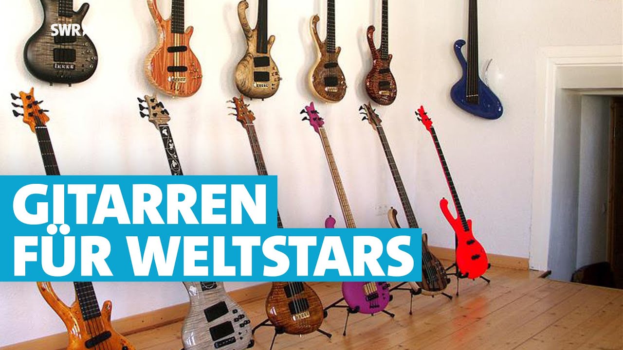 Gitarren für Lady Gaga, Prince und andere Weltstars