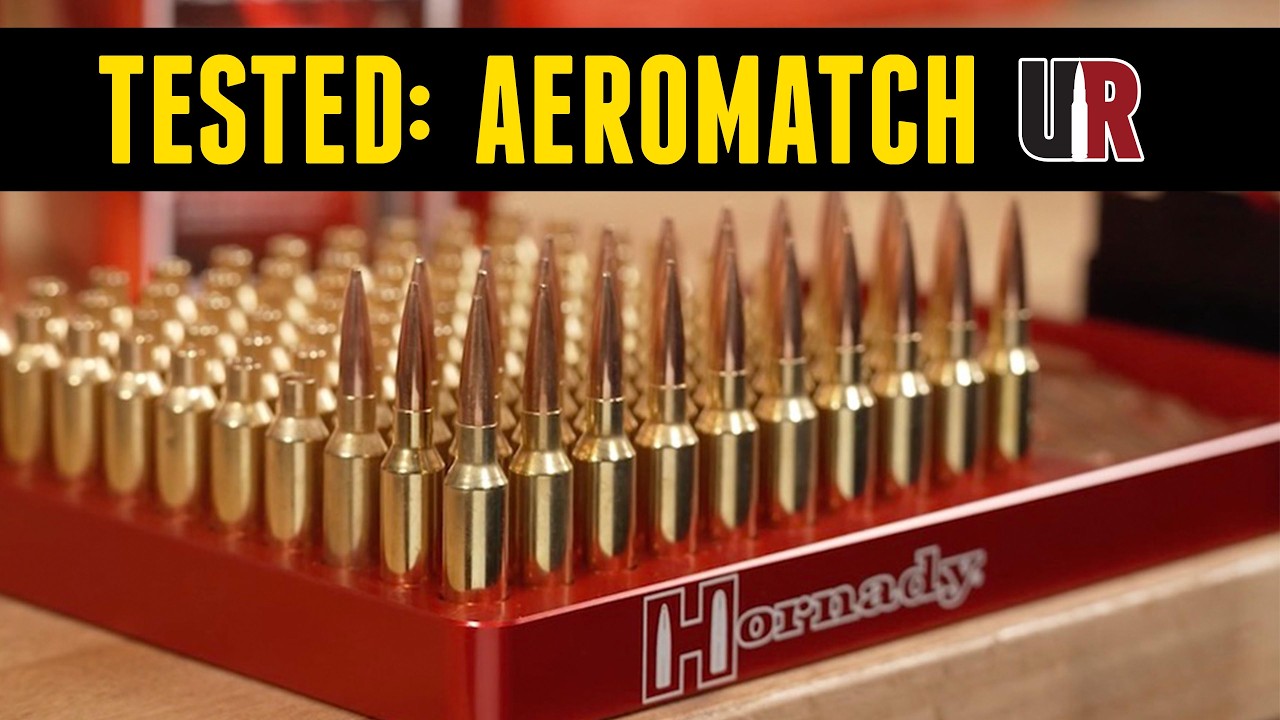 TESTED: NEW Hornady Aeromatch 105gr 6mm