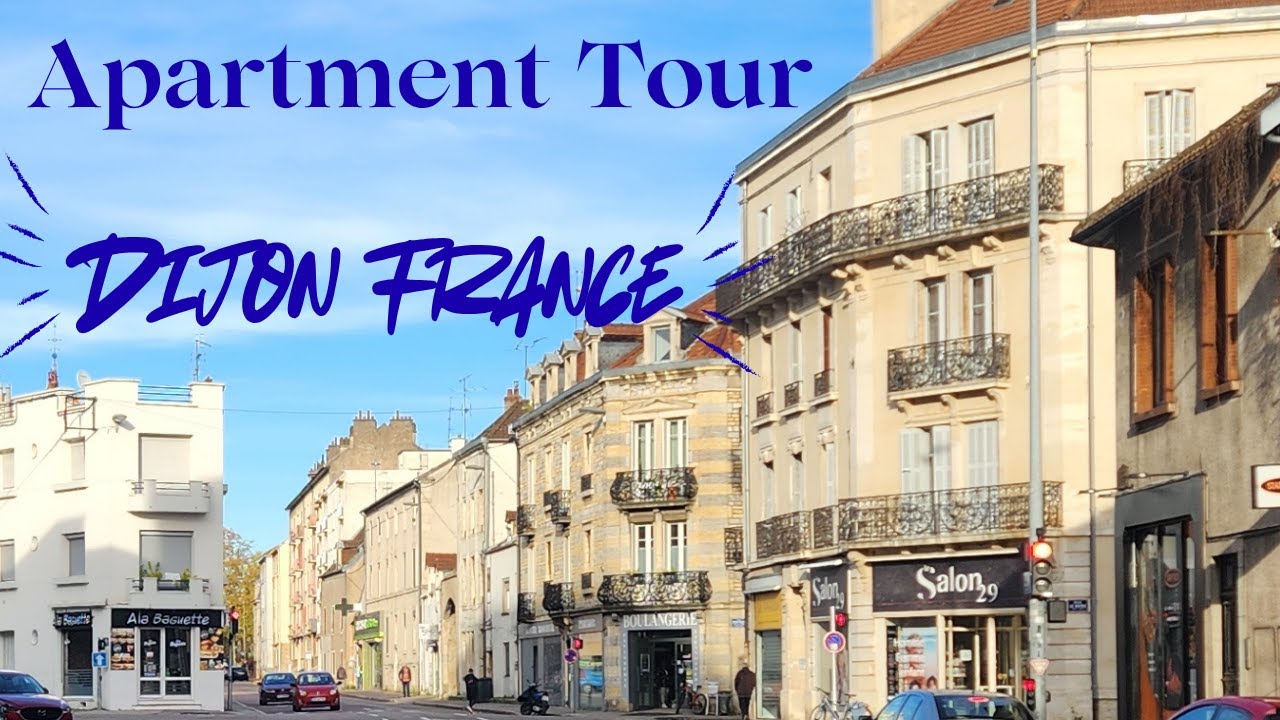 Dijon France Airbnb Apartment Tour