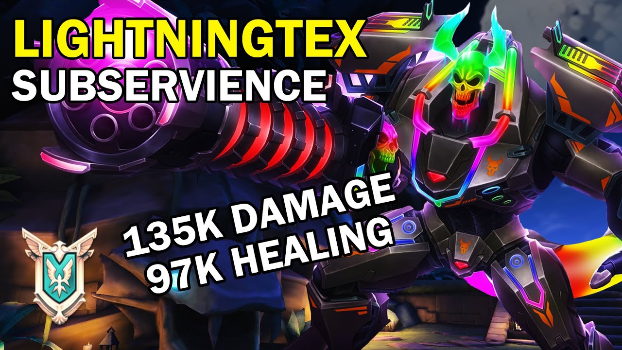 135K Damage 97K Healing Lightningtex Raum Paladins Competitive (Master) SUBSERVIENCE