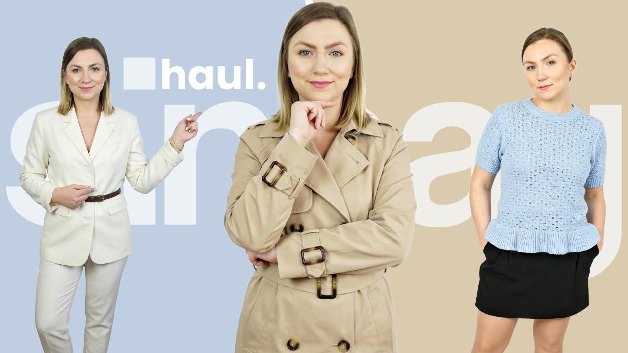 Przegląd wiosennych nowości z SINSAY | TRY ON HAUL
