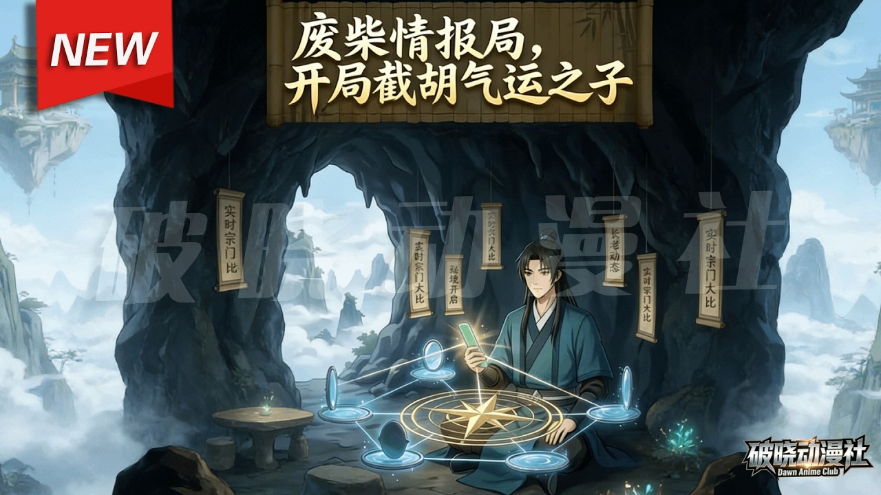 MULTISUB📢新番上线《废柴情报局，开局截胡气运之子》第1~110集丨林家弃子意外激活每日情报系统，夺吞天魔功、收服太古遗种，吞噬进阶，实力飞速飙升，从废柴步步封神，打脸所有轻视者！#破晓动漫社