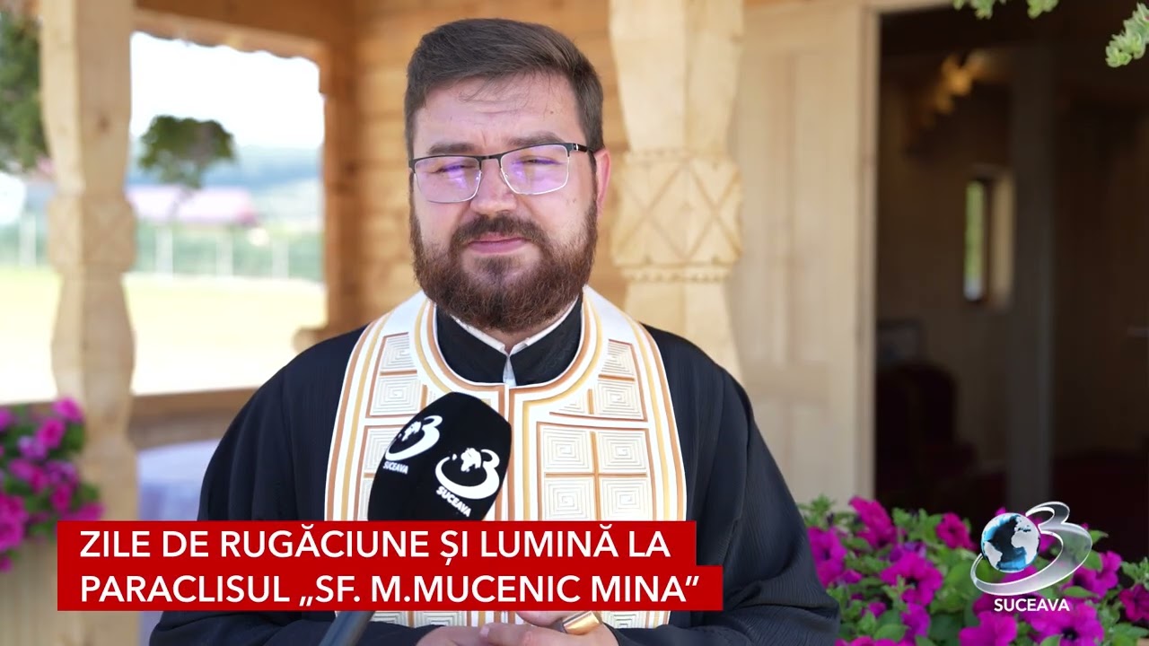 Porți deschise spre altar, la biserica de la &bdquo;La Stejari&rdquo;