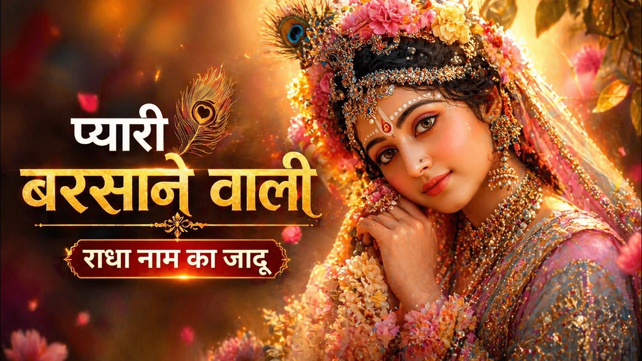 Pyari Barsane Wali - Radha Rani Chanting | Peaceful Radha Nam