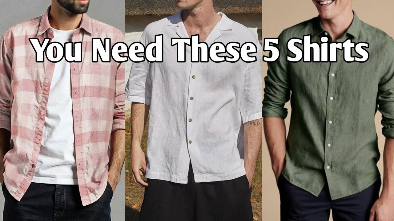 👕 ছেলেদের জন্য ৫টি অবশ্যই থাকা শার্ট | Men’s Fashion Tips in Bangla
