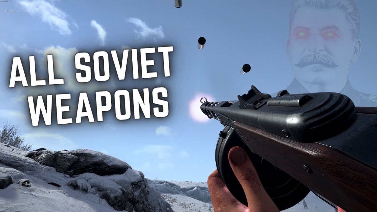 FULL Soviet Weapon and Vehicle Showcase - Hell Let Loose