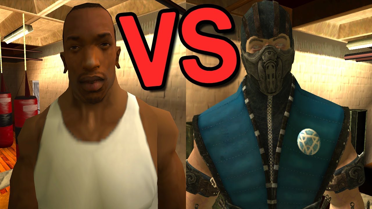 The Ultimate Showdown: CJ vs Sub-Zero in GTA San Andreas